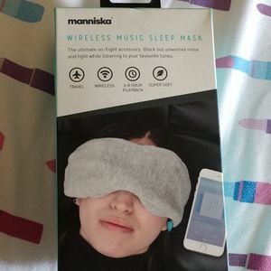 Wireless music sleep mask